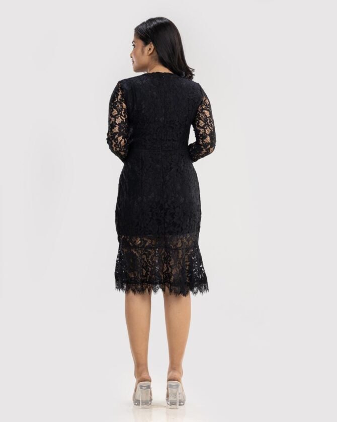 Angela Chantilly Lace Dress