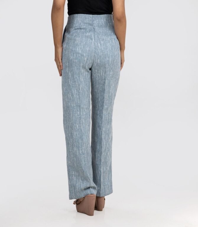 Blue Tweed Trousers
