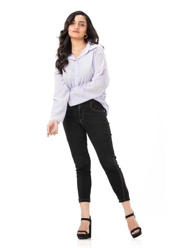 Collared Fullsleeves Long Shirt