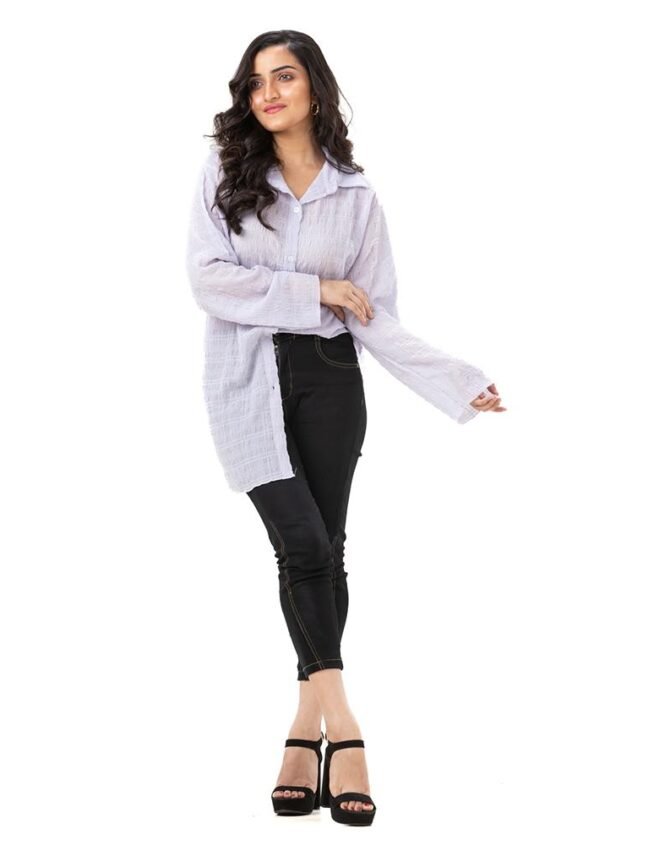 Collared Fullsleeves Long Shirt