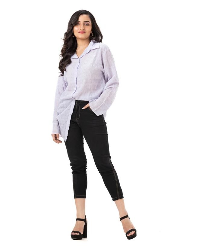 Collared Fullsleeves Long Shirt