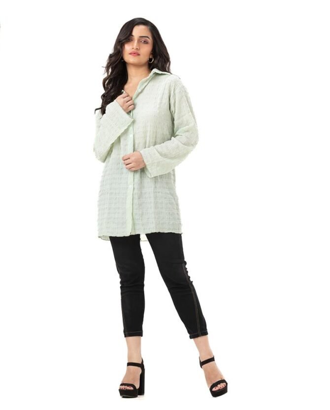 Collared Fullsleeves Long Shirt