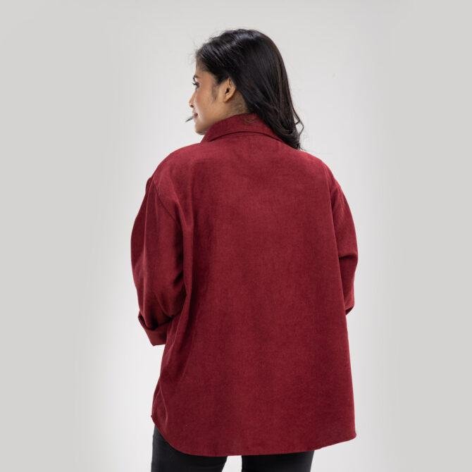 Corduroy Shirt with Inner