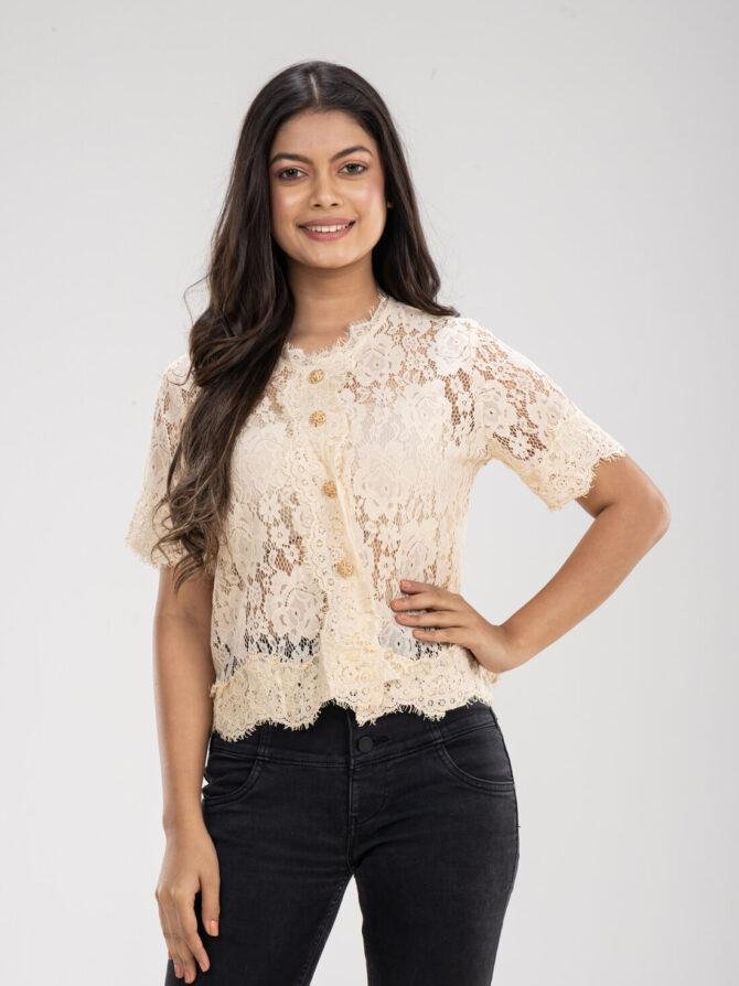 Delilah Lace Blouse