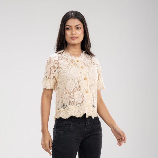 Delilah Lace Blouse