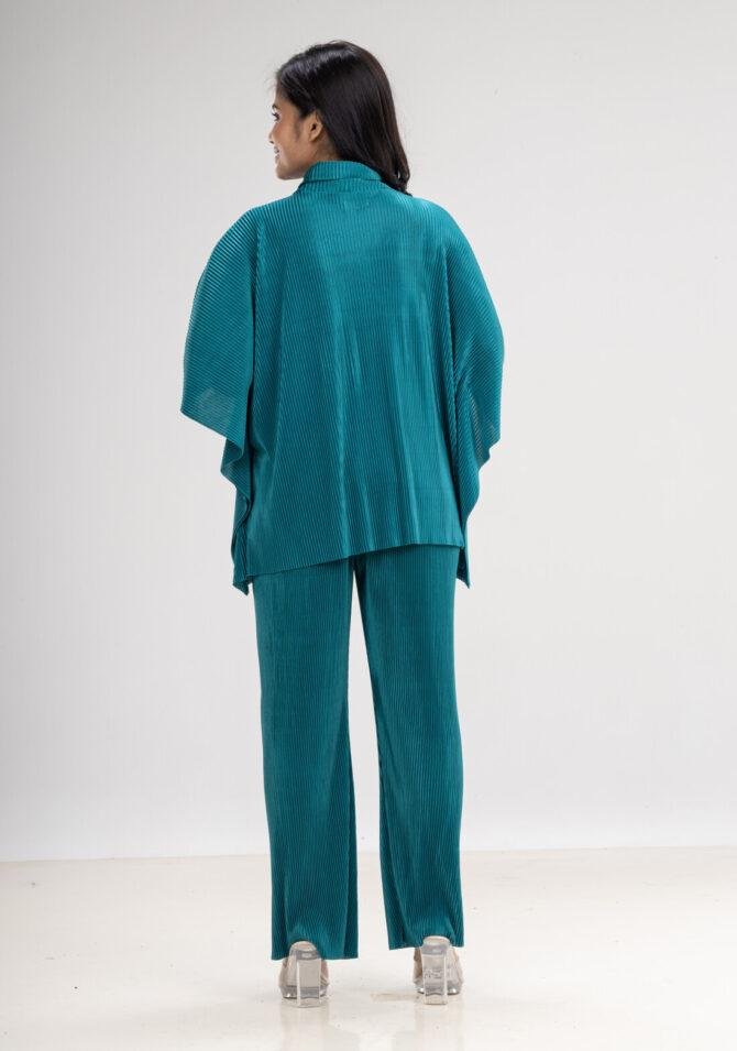 Pleated Two Piece Set