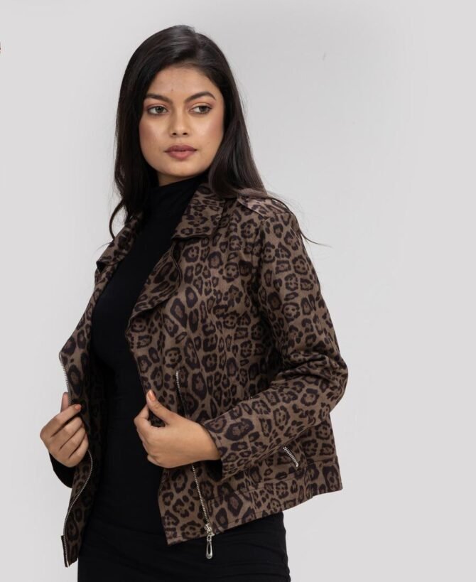 Faux Suede Jacket