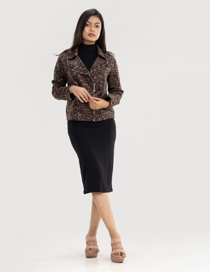 Faux Suede Jacket