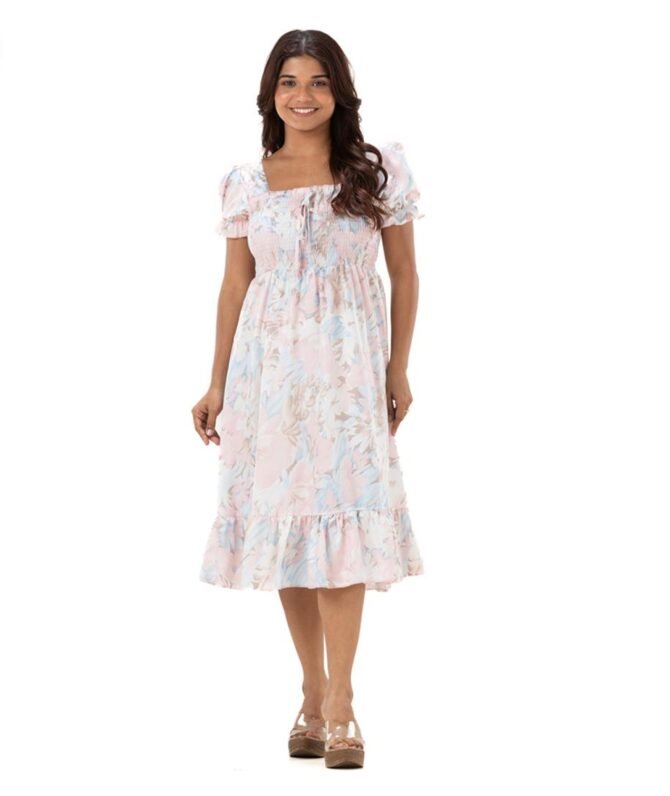 Floral Frock Style Dress