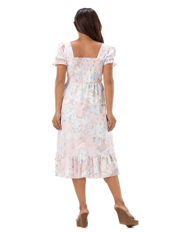 Floral Frock Style Dress