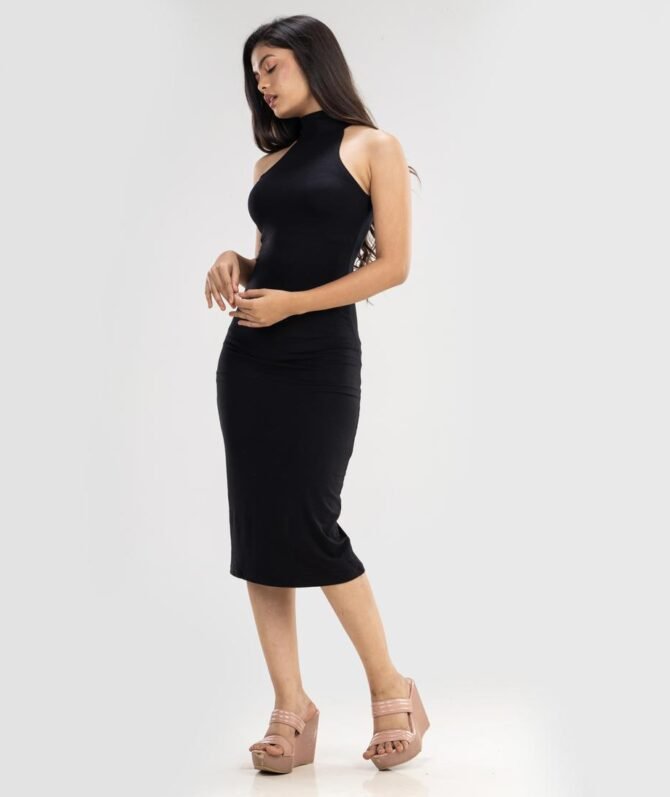 Halter Midi Dress