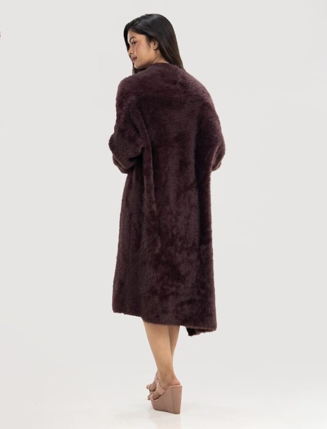 Long Faux Fur Coat