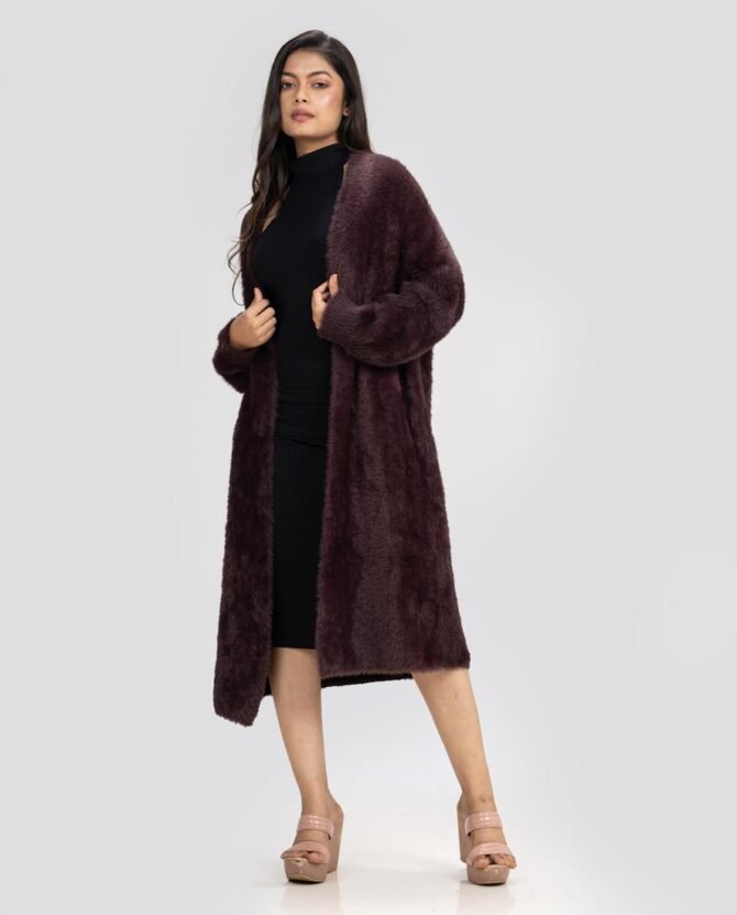 Long Faux Fur Coat