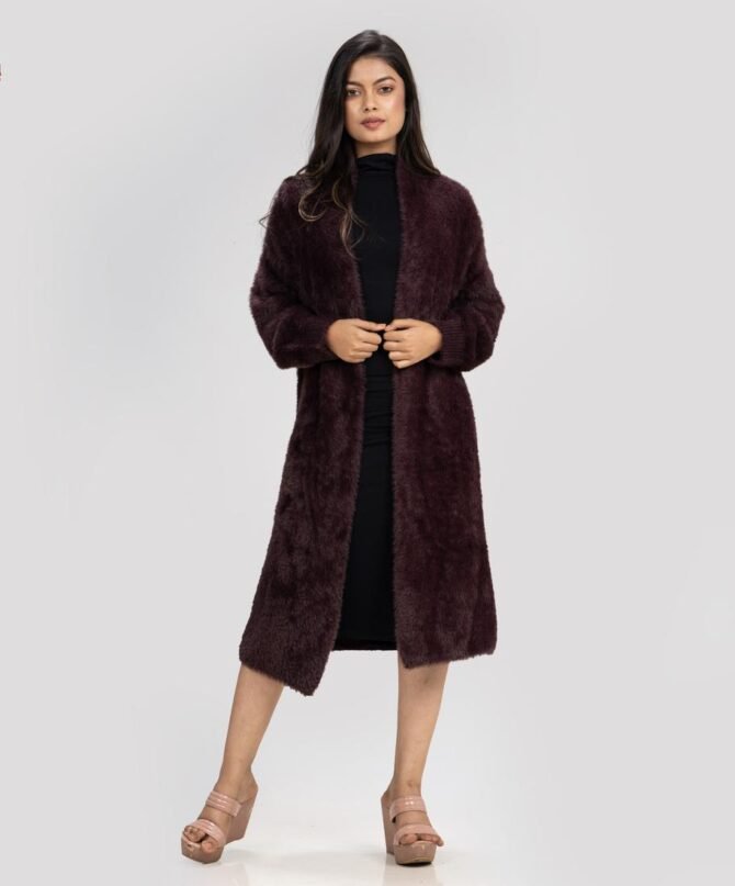 Long Faux Fur Coat