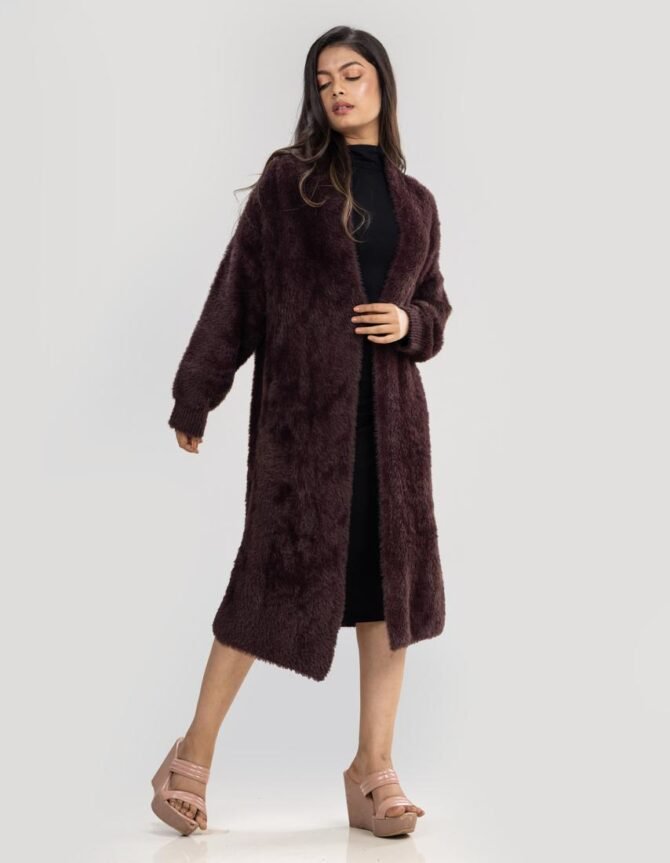 Long Faux Fur Coat