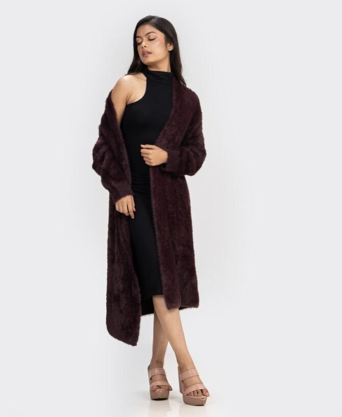 Long Faux Fur Coat