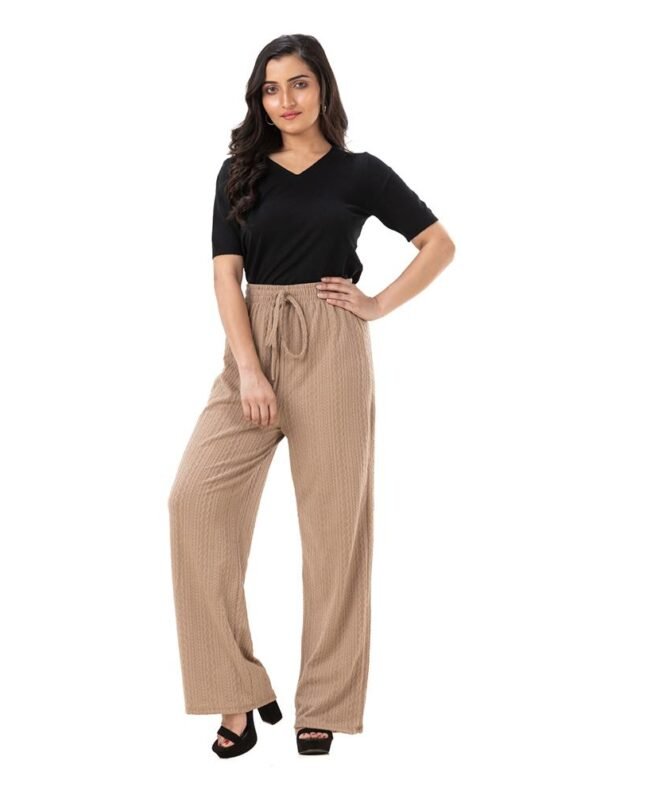 Lounge Pants with Self Design