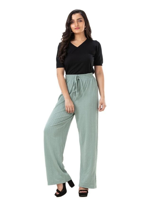 Lounge Pants with Self Design