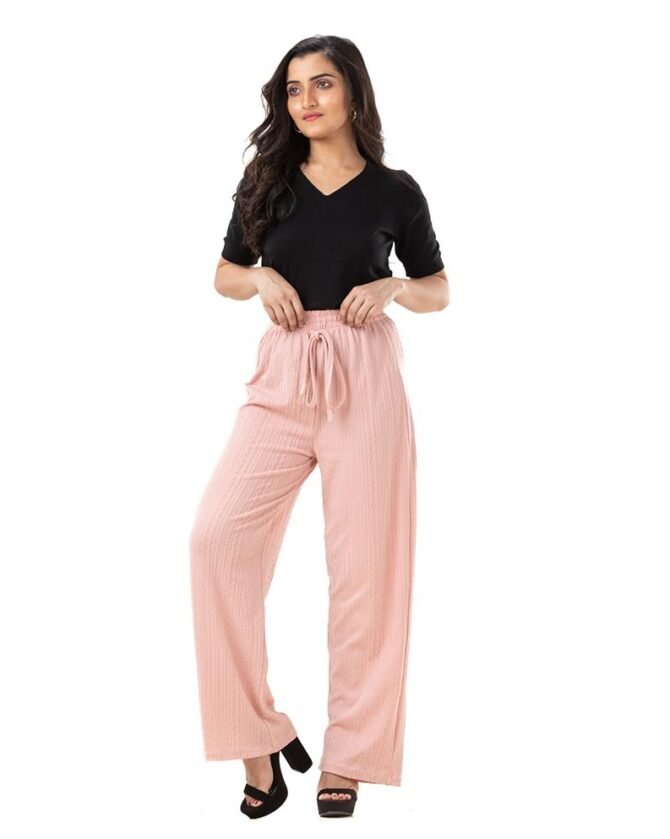 Lounge Pants with Self Design
