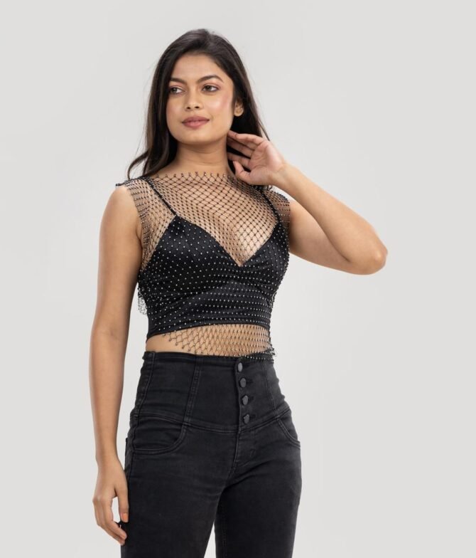 Natalia Two Layered Party Top