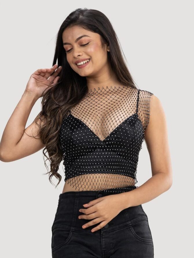 Natalia Two Layered Party Top