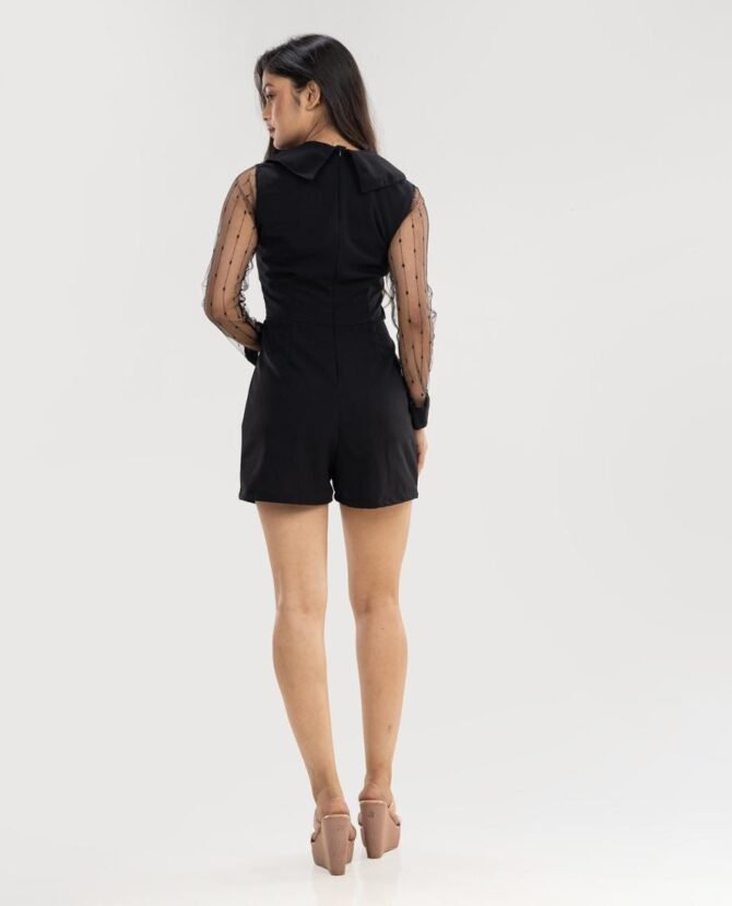 Netted Playsuit