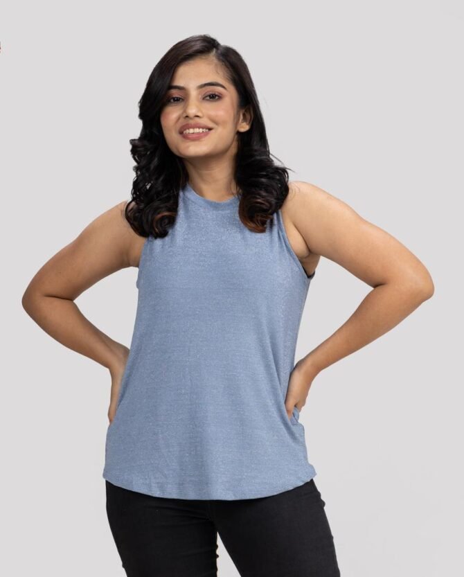 Nicole Shimmer Top