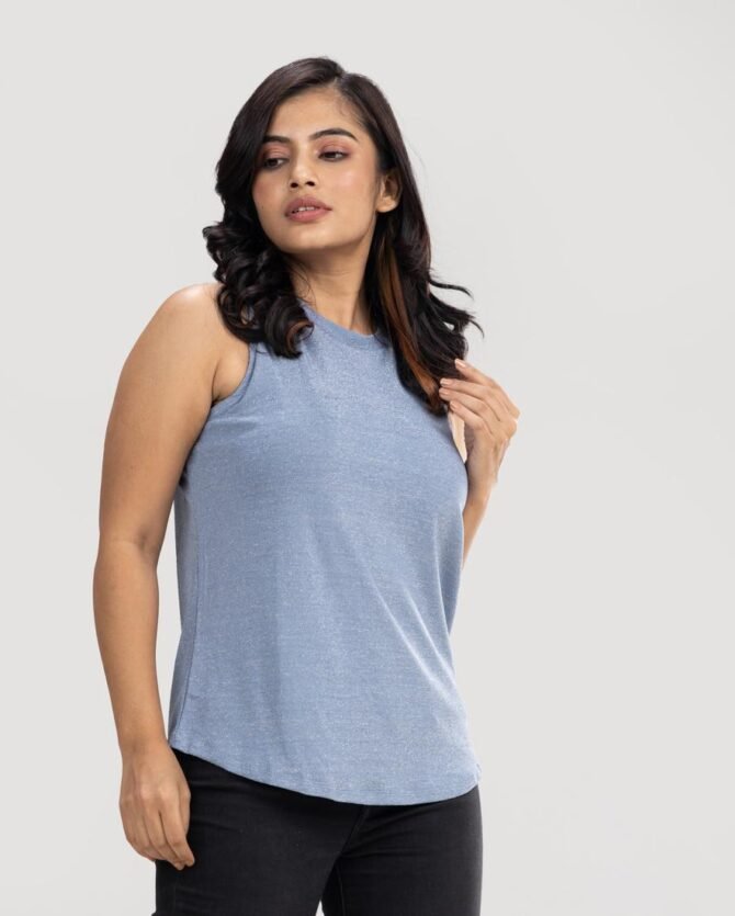 Nicole Shimmer Top