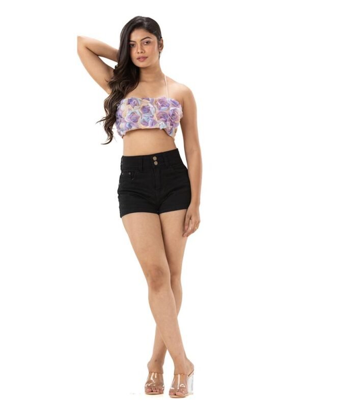 Zahra Tie Crop Top
