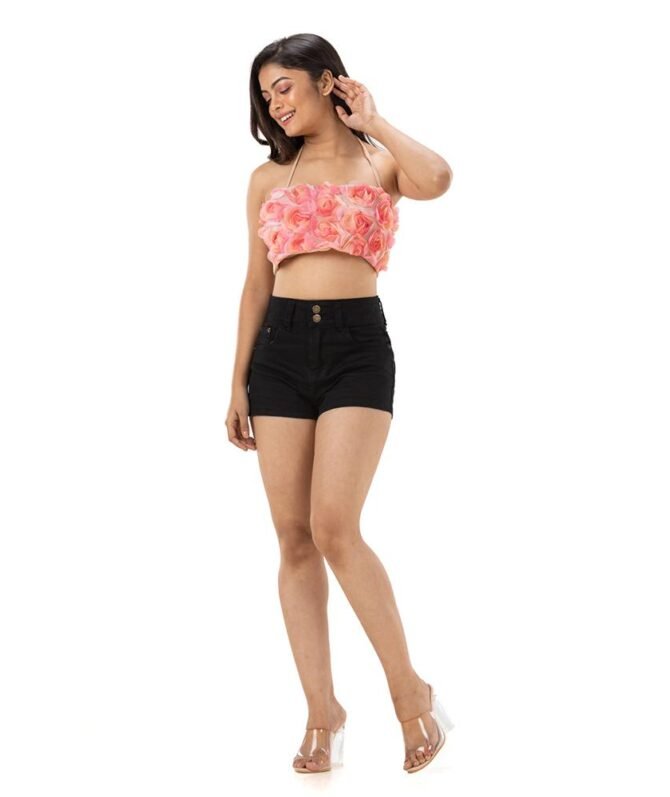 Zahra Tie Crop Top
